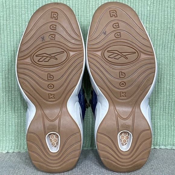 Reebok Mens Allen Iverson Question Mid Dress Code Athletic Sneaker Shoes SZ US 7 - Picture 8 of 11